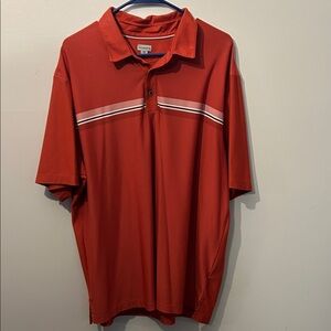 Men's Red Ashworth Polo Shirt